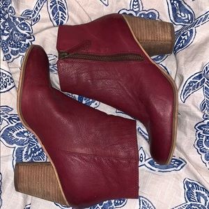 Maroon BP Booties